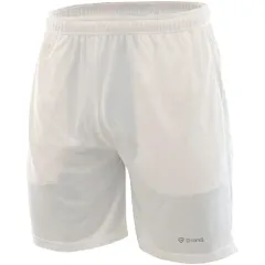 ハーフパンツ メンズ ランニング スポーツ トレーニングウェア 吸水速乾 抗菌防臭加工 UVカット ホワイト Sサイズ GronG（グロング）