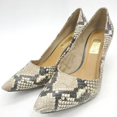 ◇ Le Talon GRISE ル タロン グリーズ 総柄 パンプス サイズ24 1/2 ベージュ系 レディース E  【1408060052653】