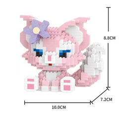ナノブロック お座りリーナベル 互換 ディズニー ダッフィーフレンズ