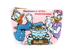 【在庫処分】化粧ケース [ディズニー] DDN-PCH20 ドナルドダック90周年デザイン/ピンク