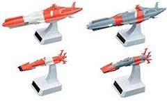 [중고](미사용·미개봉품) 1/1000 유엔 우주 해군 연합 우주 함대 세트 2 (우주 전함 야마토 2199) 60wa65s