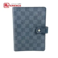 LOUIS VUITTON ルイヴィトン 手帳カバー アジェンダMM R20242 ダミエグラフィットキャンバス ブラック