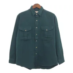 80s USA製 FILSON ヴァージンウールシャツ XXL グリーン i-fed23y21n13zeb98.jpg