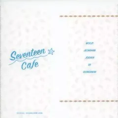 【中古】収納・携帯用アイテム SEVENTEEN(ホワイト) チケットケース 「SEVENTEEN CAFE 2023 ～BEACH VACATION～」 事前予約者限定カフェご利用特典