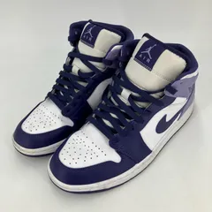 【イオン広店】 中古 NIKE AIR JORDAN | ナイキ　エアー　ジョーダン スニーカー Air Jordan 1 Mid 'Sky J Purple' DQ8426-515 パープル 27.5cm 【126】