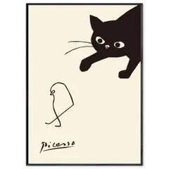 格安で☆アンリ マチス☆ エスタンプ リトグラフ 『マルグリットと猫』