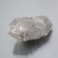 ヒマラヤ ガネーシュヒマール産　エレスチャル ダブルポイント水晶  ダブルターミネーテッド 両剣水晶 1点物  約14.1g 約3.9cm×2.1cm  ヒマラヤ水晶 骸骨水晶 天然石・置き物