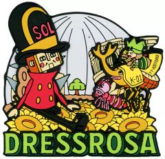 [중고] 자석 · 자석 DRESSROSE 고무 자석 [이치 반 쿠지 원피스 The Throne of Power] F-5 상