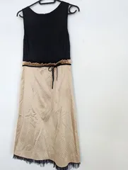 ポールカ　バイカラーワンピース♪