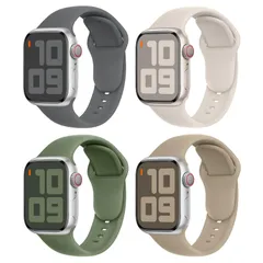 【新着商品】38mm 41mm 49mm 45mm シリーズ 42mm 10 46mm 9 44mm 8 40mm 7 2 Ultra 6 Se 5 アップルウォッチ 4 バンド 3 Watch スポーツ Apple シリコン コンパチブル メンズ C4 レデ