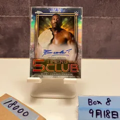 2021 Topps Chrome Booker T 29/99 直筆サイン WWE Five Timers Club カード