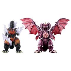 ゴジラアクションフィギュア バーニングゴジラVSデストロイア バトルセット
