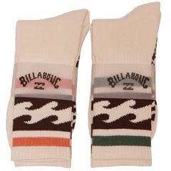 BILLABONG ビラボン BF011943 WAVESOCKS ロゴソックス ソックス 靴下 アクセサリー 2025年春夏モデル