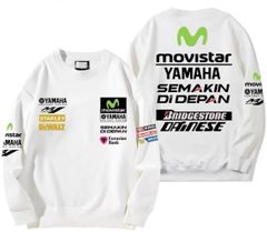 ★アウトレット★新品 M MotoGP YAMAHA MOVISTAR スウェット シャツ オートバイ レーシング グッズ アウトドア スポーツ