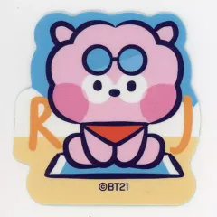 【中古】シール・ステッカー RJ(ジン) オリジナルダイカットステッカー minini SUMMER SKY 「BT21キャンペーン」 対象商品購入特典 第1弾
