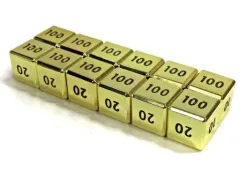 【中古】サプライ [単品] 金属製ダメカンサイコロ 「ポケモンカードゲーム ソード＆シールド 25th ANNIVERSARY GOLDEN BOX ポケモンセンター限定」 同梱品