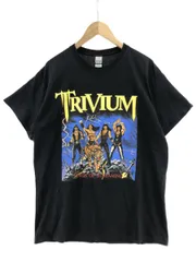 身幅50TRIVIUM ビンテージ 90s 00s フェス Tシャツ M バンド ロック