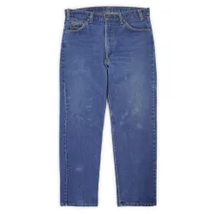 リーバイス Levi's 90s 90年代 505 デニムパンツ ジーンズ MADE IN USA アメリカ製 オレンジタブ 501 定番 オリジナル ヴィンテージ 古着 メンズ ズボン・パンツ ブルー / 青 W36 L30【中古】