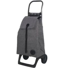 正規品/スペイン ROLSER(ロルサー) 社製 ショッピングカート  静音 軽い JOY モノトーン ツイード グレー RS-104J