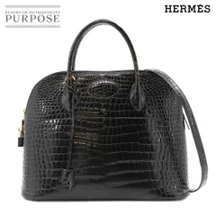 美品　HERMES エルメス　クロコダイル　ボリード ポーチ　クラッチ　バッグ DSCN9730_ef06226a-f303-4487-