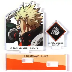 【中古】アクリルスタンド・アクリルパネル 爆豪勝己(フェイスアップ) 「僕のヒーローアカデミア THE MOVIE ユアネクスト トレーディングパーツ付きアクリルスタンド」 劇場グッズ