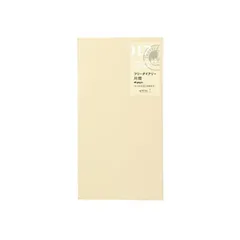 トラベラーズノート 手帳 リフィル マンスリー 月間フリー レギュラーサイズ 14317006 (レギュラー)