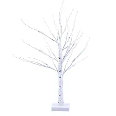 60 cm HY-MS クリスマスツリー 白樺 ツリー led ブランチツリー バレンタインデー ギフト 60cm 北欧 おしゃれ ウェルカムツリー christmas tree 36 Led ライト