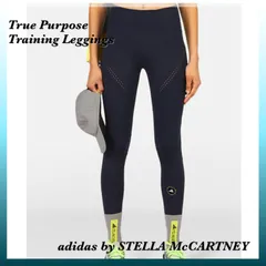 ★ アディダス バイ ステラマッカートニー ★ TRUEPURPOSE OPTIME　トレーニングレギンス ネイビー