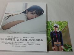 日向坂46　河田陽菜1st写真集　思い出の順番　ポストカード有◆3*3