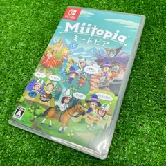 ◇ Nintendo Switch ゲームソフト [ Miitopia ミートピア ] 【パッケージ裏側破れあり】 / 中古
