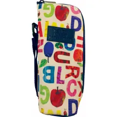 ☆ はらぺこあおむし/ホワイト ☆ キャラクター 哺乳瓶ポーチ 哺乳瓶ケース ポーチ ペットボトルホルダー 保冷 保温 ペットボトルカバー 水筒カバー 水筒ケース かわいい おしゃれ キャラクター 絵本 キャラ ほ乳瓶 ほ乳びん ほにゅうびん 哺乳瓶ポーチ