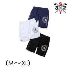 8YRDS ハチヤーズ ゴルフ ハーフパンツ サイドロゴ ストレッチ Lサイズ
