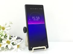 【美品】SONY ソニー Xperia 8 SOV42 64GB au スマートフォン ブラック 動作品
