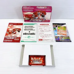 ◆任天堂 GAME BOY ADVANCE GBA　ポケットモンスター ルビー 箱・取説付き 良品◆