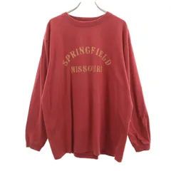 SCREEN STARS スクリーンスターズ 長袖 Tシャツ M ボルドー ロンT メンズ 古着