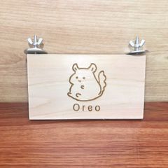 ステップ チンチラ ステージ 小動物 木製 デグー コーナーステージ シマリス モモンガ 足場 飼育ケージ内装 【Koral】