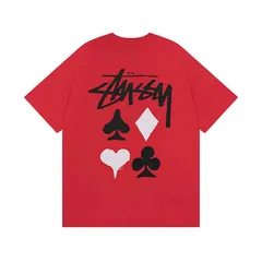 2024年最新】stussy tシャツ 赤の人気アイテム - メルカリ