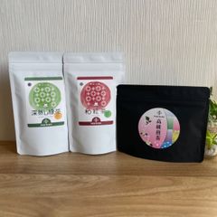 高級煎茶＆深蒸し緑茶＆和紅茶 ３点セット