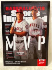 大谷翔平 スポーツイラストレイテッド誌 MLB2018年開幕特集号表紙のカード