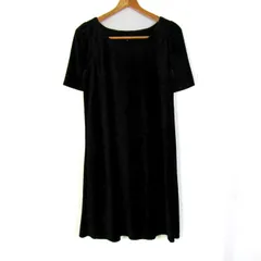 コムサイズム ワンピース ロングシャツ トップス レディース Mサイズ ブラック系 COMME CA ISM 【中古】