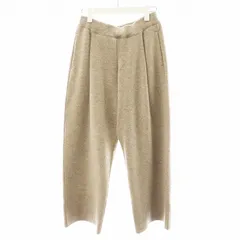 新品9.7万円ATON エイトンカシミヤニットパンツ サイズ04