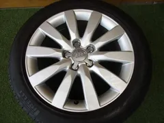 アウディ 純正 17インチ　245/45R17 4本セット 新車外し】アウディ 8J型 TT 後期 純正 17in 8.5J +50 PCD112 AO