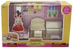 【中古】おもちゃ Beauty Bedroom Set -おすすめキッズルームセット- 「Calico Critters -シルバニアファミリー-」