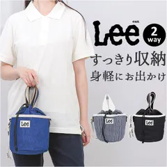 ☆ Lee LIFE 巾着型ショルダーバッグ Lee リー ショルダーバッグ 巾着 トート 1310 ショルダーバック ショルダー 肩掛け 斜めかけ 斜め掛け ななめがけ 巾着袋 巾着型 トートバッグ トートバック 手提げ 2WAY デニム 帆布 ロゴ