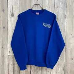 【OLD RUSSELL ATLETIC 90s ラッセル アスレティック】両面プリント スウェット スエット トレーナー キッズ XLのサムネイル