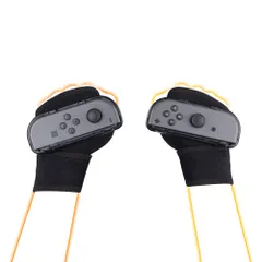 LEYU SMART Switch 2023 Just Dance JoyCon グリップ(2パック パーティーギフト リストストラップ ボクシングデザイン(自由な手、リズムで自由に踊る) Switch Just Dance 2023 2022 2 [グレー]