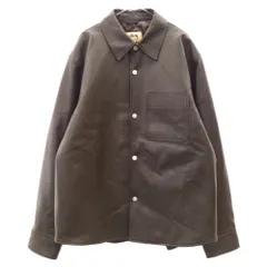 STUSSY (ステューシー) 裏地キルティング レザージャケット ブラウンのサムネイル