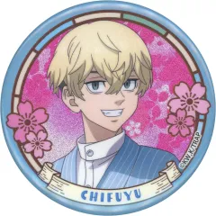 【中古】バッジ・ピンズ 松野千冬 グリッター缶バッジ 「東京リベンジャーズ ～Japanese Style～」 GiGO限定