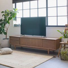モモナチュラル VENT テレビボード 160 OAK オーク無垢材 - メルカリ