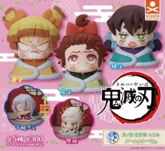 鬼滅の刃　おねむたん　遊郭　伊之助　猪子　6個セット 鬼滅の刃 遊郭編」炭子・善子・猪子の3人がフィギュアとなって